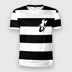 Мужская футболка 3D Slim с принтом Рок группа Синдикат в Новосибирске, 100% полиэстер с улучшенными характеристиками | приталенный силуэт, круглая горловина, широкие плечи, сужается к линии бедра | логотип | музыка | рок | синдикат | тверь