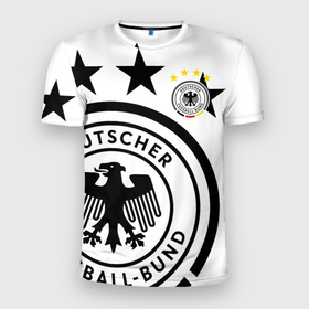 Мужская футболка 3D спортивная с принтом Сборная Германии в Тюмени, 100% полиэстер с улучшенными характеристиками | приталенный силуэт, круглая горловина, широкие плечи, сужается к линии бедра | die mannschaft | германия | сборная германии | футбол | чемпионат европы | чемпионат мира