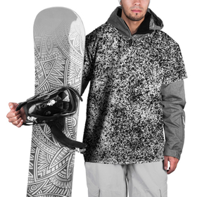 Накидка на куртку 3D с принтом Small-scale camouflage , 100% полиэстер |  | Тематика изображения на принте: абстракция | грязь | камуфляж | пятна | черно белый
