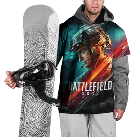 Накидка на куртку 3D с принтом BATTLEFIELD 2042 | Батлфилд в Санкт-Петербурге, 100% полиэстер |  | 2042 | battlefield | game | war | бателфилд | батла | батлфилд | боец | бэтлфилд | воин | война | игра | оружие | солдат | шутер