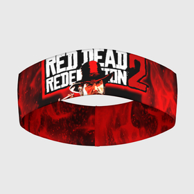 Повязка на голову 3D с принтом RDR John Marston в Курске,  |  | game | red dead | red dead redemption 2 | redemption 2 | rockstar games | бандиты | дикий запад | игры | ковбои | оружие