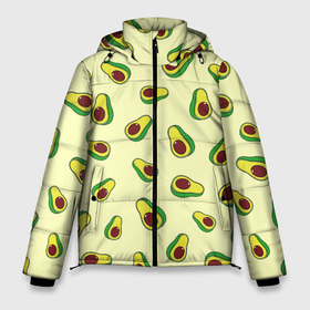Мужская зимняя куртка 3D с принтом Авокадо Avocado в Тюмени, верх — 100% полиэстер; подкладка — 100% полиэстер; утеплитель — 100% полиэстер | длина ниже бедра, свободный силуэт Оверсайз. Есть воротник-стойка, отстегивающийся капюшон и ветрозащитная планка. 

Боковые карманы с листочкой на кнопках и внутренний карман на молнии. | avocado | casual | exotic | fashion | food | pattern | summer | tropical | авокадо | авокадо паттерн | вкусняшки | еда | жара | лето | мексика | овощи | острова | отпуск | плоды | повседневные | растения | сладкий | спелый | тропики