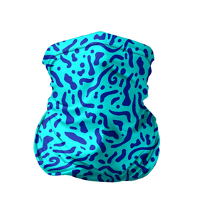 Бандана-труба 3D с принтом Неоновые синие узоры в Екатеринбурге, 100% полиэстер, ткань с особыми свойствами — Activecool | плотность 150‒180 г/м2; хорошо тянется, но сохраняет форму | Тематика изображения на принте: abstract | blue | neon | sea | абстракционизм | абстракция | африканские | вода | волны | голубые узоры | камуфляж | лагуна | линии | мелкий узор | мемфис | море | морское | неоновый | орнамент | пятна | пятнистый