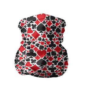 Бандана-труба 3D с принтом Масти в Санкт-Петербурге, 100% полиэстер, ткань с особыми свойствами — Activecool | плотность 150‒180 г/м2; хорошо тянется, но сохраняет форму | 777 | cards | casino | chips | flash | fortune | game | joker | luck | omaha | poker | roulette | straight | texas holdem | tournament | азарт | джокер | игра | казино | карты | омаха | покер | рулетка | стрит | техасский холдэм | турнир | удача | фишки |