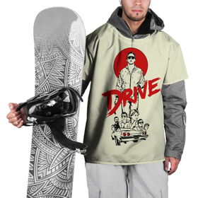 Накидка на куртку 3D с принтом Драйв в Тюмени, 100% полиэстер |  | auto | car | drive | drive фильм | moto | ryan gosling | scorpio | the driver | авто | водитель | гонки | гонщик | драйв | райан гослинг | скорпион | тачки