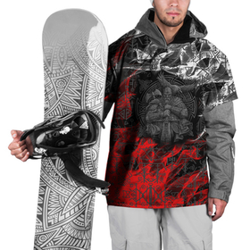 Накидка на куртку 3D с принтом Викинги в Тюмени, 100% полиэстер |  | Тематика изображения на принте: викинги | кельтский | оберег | руны | символы | славянские | узоры
