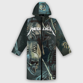 Дождевик унисекс 3D с принтом Metallica Metal Skull в городе Новоалтайск,  |  | american | james hetfield | kirk hammett | metal band | metallica | music | mystic | rock | американская | джеймс хетфилд | металлика | музыка | рок | скилет | череп