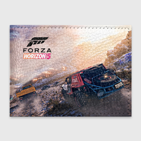 Обложка для студенческого билета с принтом Forza Horizon 5 Форза в Тюмени, натуральная кожа | Размер: 11*8 см; Печать на всей внешней стороне | auto | avto | car | forza | game | horizon | motorsport | nfs | race | speed | авто | гонки | игра | машина | нфс | скорость | форза | хорайзен