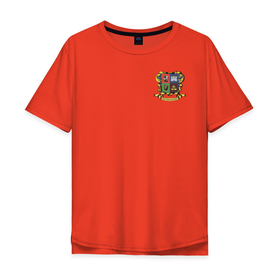 Мужская футболка хлопок Oversize с принтом Молли 11 лет , 100% хлопок | свободный крой, круглый ворот, “спинка” длиннее передней части | Тематика изображения на принте: molly | герб | ирландия | малоун | молли | паб
