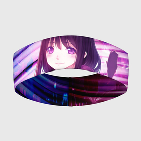 Повязка на голову 3D с принтом Бездомный бог Хиёри ,  |  | hiyori | iki hiyori | noragami | бездомный бог | бог | ики хиёри | хиёри | хиёрин