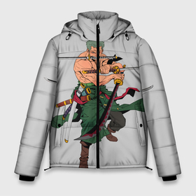 Мужская зимняя куртка 3D с принтом Арт Ророноа Зоро One Piece , верх — 100% полиэстер; подкладка — 100% полиэстер; утеплитель — 100% полиэстер | длина ниже бедра, свободный силуэт Оверсайз. Есть воротник-стойка, отстегивающийся капюшон и ветрозащитная планка. 

Боковые карманы с листочкой на кнопках и внутренний карман на молнии. | Тематика изображения на принте: one piece | one piece art | zoro | аниме one piece | ван пис | ван писс | ванпис | зоро | зоро аниме | зоро ван пис | зоро ван пис арт | зоро из аниме | зоро из аниме one piece | зорро | зорро ван пис | ророноа зоро