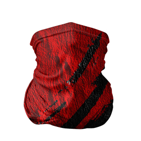 Бандана-труба 3D с принтом Красное чёрное 3D в Курске, 100% полиэстер, ткань с особыми свойствами — Activecool | плотность 150‒180 г/м2; хорошо тянется, но сохраняет форму | абстракция | иллюстрация | искусство | краска | культура | текстура