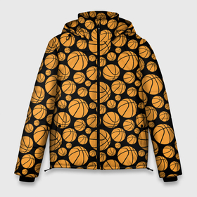 Мужская зимняя куртка 3D с принтом Баскетбольные Мячи в Екатеринбурге, верх — 100% полиэстер; подкладка — 100% полиэстер; утеплитель — 100% полиэстер | длина ниже бедра, свободный силуэт Оверсайз. Есть воротник-стойка, отстегивающийся капюшон и ветрозащитная планка. 

Боковые карманы с листочкой на кнопках и внутренний карман на молнии. | Тематика изображения на принте: ball | basketball | championship | chicago bulls | club | competition | game | league | michael jordan | nba | sport | team | tournament | баскетбол | джордан | игра | клуб | майкл джордан | мяч | нба | соревнования | спорт | турнир | чемпионат 
