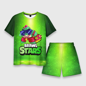 Мужской костюм с шортами 3D с принтом Плохиш Базз Buzz Brawl Stars ,  |  | brawl | brawl stars | brawlstars | brawl_stars | buz | buzz | баз | базз | бравл | бравлстарс | буз