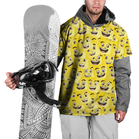 Накидка на куртку 3D с принтом Позитив в Курске, 100% полиэстер |  | emoji | emoticons | smile | знак | колобок | позитив | рожица | символ | смайл | смайлики | улыбка | эмодзи