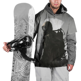 Накидка на куртку 3D с принтом STALKER 2 Gray в Петрозаводске, 100% полиэстер |  | game | games | stalker | долг | зона | игра | игры | меченый | сердце чернобыля | сидорович | сталкер | хабар | чернобыль