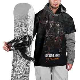 Накидка на куртку 3D с принтом Dying light зомби , 100% полиэстер |  | dying light | аномалия | зараженный | монстр | мутант | ужасы | урод | хоррор