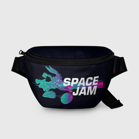 Поясная сумка 3D с принтом Space Jam | поясная , 100% полиэстер | плотная ткань, ремень с регулируемой длиной, внутри несколько карманов для мелочей, основное отделение и карман с обратной стороны сумки застегиваются на молнию | bugs bunny | space jam | space jam 2 | space jam a new legacy | vdzabma | багз банни | космический джем | космический джем 2 | космический джем: новое поколение