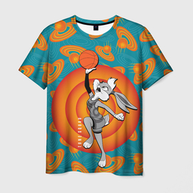Мужская футболка 3D с принтом Tune Squad Lola Bunny , 100% полиэфир | прямой крой, круглый вырез горловины, длина до линии бедер | lola bunny | space jam | space jam 2 | space jam a new legacy | vdzabma | космический джем | космический джем 2 | космический джем: новое поколение | лола банни