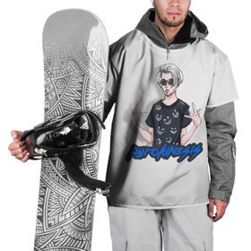 Накидка на куртку 3D с принтом Pyrokinesis Star , 100% полиэстер |  | Тематика изображения на принте: hip hop | pyrokinesis | rap | rep | андрей фёдорович | исполнители | исполнитель | музыка | пирокинезис | пирокинесис | реп
