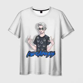 Мужская футболка 3D с принтом Pyrokinesis Star в Кировске, 100% полиэфир | прямой крой, круглый вырез горловины, длина до линии бедер | hip hop | pyrokinesis | rap | rep | андрей фёдорович | исполнители | исполнитель | музыка | пирокинезис | пирокинесис | реп