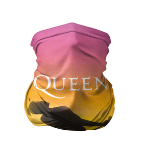 Бандана-труба 3D с принтом Queen Freddie Mercury (Z) в Курске, 100% полиэстер, ткань с особыми свойствами — Activecool | плотность 150‒180 г/м2; хорошо тянется, но сохраняет форму | freddie mercury | music | queen | брайан мэй | глэм рок | джон дикон | королева | музыка | поп рок | роджер тейлор | фредди меркьюри | хард рок