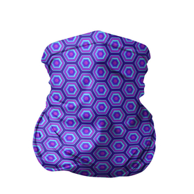Бандана-труба 3D с принтом Geometric Background в Курске, 100% полиэстер, ткань с особыми свойствами — Activecool | плотность 150‒180 г/м2; хорошо тянется, но сохраняет форму | background | geometry | hexagon | pattern | texture | геометрия | паттерн | соты | текстура | фон | шестиугольник