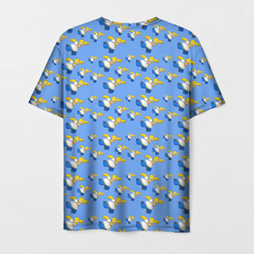 Мужская футболка 3D с принтом Gomers pattern в Курске, 100% полиэфир | прямой крой, круглый вырез горловины, длина до линии бедер | Тематика изображения на принте: gomer | simpsons | the simpson | гомер | мульт | мультфильм | симпсоны