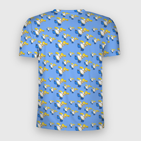 Мужская футболка 3D спортивная с принтом Gomers pattern в Белгороде, 100% полиэстер с улучшенными характеристиками | приталенный силуэт, круглая горловина, широкие плечи, сужается к линии бедра | gomer | simpsons | the simpson | гомер | мульт | мультфильм | симпсоны