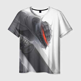 Мужская футболка 3D с принтом Anime Berserk , 100% полиэфир | прямой крой, круглый вырез горловины, длина до линии бедер | anime | berserk | аниме | берсерк | бесерк | гатс | манга | мультфильм