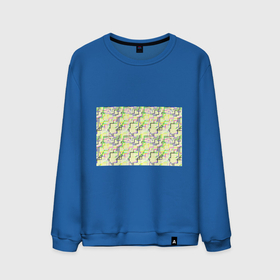 Мужской свитшот хлопок с принтом Geometric Color в Тюмени, 100% хлопок |  | абстракция | краски | кубизм | линии | модерн