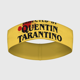 Повязка на голову 3D с принтом Quentin Tarantino в Курске,  |  | directed by quentin tarantino | mem qwentin | quentin tarantino | written and directed by quentin tarantino | бешенные псы | криминальное чтиво | любимый режиссер | мем | мем квентин тарантино | режиссер | режиссер квентин тарантино