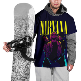 Накидка на куртку 3D с принтом Nirvana Neon в Курске, 100% полиэстер |  | Тематика изображения на принте: alternative | kurt cobain | metall | music | nirvana | rock | альтернатива | курт кобейн | курт кобэйн | металл | музыка | нирвана | нирванна | рок