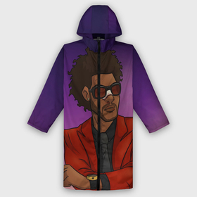 Дождевик унисекс 3D с принтом Стильный Уикенд в Ухте,  |  | blinding lights | music | pop | star boy | the weekend | the weeknd | музыка | уикенд
