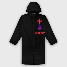 Дождевик унисекс 3D с принтом STARBOY   The Weeknd в Ухте,  |  | blinding lights | music | pop | star boy | the weekend | the weeknd | музыка | уикенд