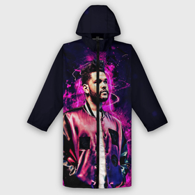 Дождевик унисекс 3D с принтом The Weeknd в Ухте,  |  | blinding lights | music | pop | star boy | the weekend | the weeknd | музыка | уикенд