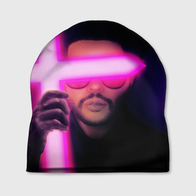 Шапка 3D с принтом The Weeknd - Blinding Lights , 100% полиэстер | универсальный размер, печать по всей поверхности изделия | blinding lights | music | pop | star boy | the weekend | the weeknd | музыка | уикенд