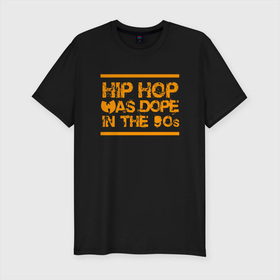 Мужская футболка хлопок Slim с принтом Wu-Tang - Hip Hop в Белгороде, 92% хлопок, 8% лайкра | приталенный силуэт, круглый вырез ворота, длина до линии бедра, короткий рукав | black | gza | hip hop | method man | music | new york | odb | old school | rap | rza | wu tang | wu tang clan | аудио | винил | ву тэнг | граффити | диджей | кассета | микрофон | музыка | нью йорк | пластинка | рэп | рэпер | хип хоп