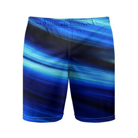 Мужские шорты спортивные с принтом Морской ,  |  | волны | море | отдых | пляж | спокойствие.