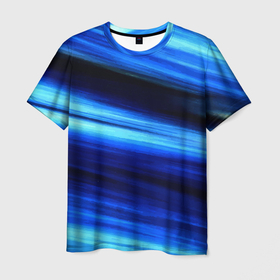 Мужская футболка 3D с принтом Морской в Кировске, 100% полиэфир | прямой крой, круглый вырез горловины, длина до линии бедер | волны | море | отдых | пляж | спокойствие.