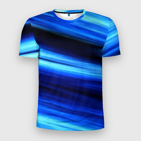 Мужская футболка 3D спортивная с принтом Морской , 100% полиэстер с улучшенными характеристиками | приталенный силуэт, круглая горловина, широкие плечи, сужается к линии бедра | волны | море | отдых | пляж | спокойствие.