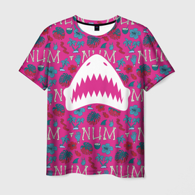 Мужская футболка 3D с принтом King Shark | Num Num Num в Новосибирске, 100% полиэфир | прямой крой, круглый вырез горловины, длина до линии бедер | king shark | nanaue | suicide squad | the suicide squad | vdzabma | кинг шарк | король акул | король акула | нэнуэ