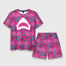 Мужской костюм с шортами 3D с принтом King Shark | Num Num (рюкзак) в Новосибирске,  |  | king shark | nanaue | suicide squad | the suicide squad | vdzabma | кинг шарк | король акул | король акула | нэнуэ