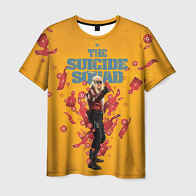 Мужская футболка 3D с принтом TSS | Savant в Новосибирске, 100% полиэфир | прямой крой, круглый вырез горловины, длина до линии бедер | brian durlin | savant | suicide squad | the suicide squad | vdzabma | брайан дюрлин | савант