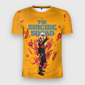 Мужская футболка 3D спортивная с принтом TSS | Savant , 100% полиэстер с улучшенными характеристиками | приталенный силуэт, круглая горловина, широкие плечи, сужается к линии бедра | brian durlin | savant | suicide squad | the suicide squad | vdzabma | брайан дюрлин | савант