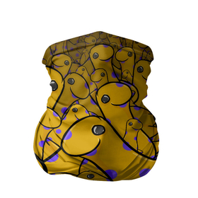 Бандана-труба 3D с принтом Nessy в Екатеринбурге, 100% полиэстер, ткань с особыми свойствами — Activecool | плотность 150‒180 г/м2; хорошо тянется, но сохраняет форму | titanfall | баннер | милое | несси | рисованный