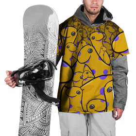 Накидка на куртку 3D с принтом Nessy в Екатеринбурге, 100% полиэстер |  | titanfall | баннер | милое | несси | рисованный