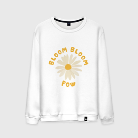 Мужской свитшот хлопок с принтом THE BOYZ Bloom Bloom Pow Cute  в Новосибирске, 100% хлопок |  | 3racha | bts | bts idol | drake | exid hot pink | ikon | kpop | sleepy baby wolf | stay gold | the boyz bloom bloom pow cute retro lyrics | кейпоп | корейская музыка | корея | кпоп | поп