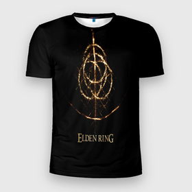 Мужская футболка 3D спортивная с принтом Elden Ring , 100% полиэстер с улучшенными характеристиками | приталенный силуэт, круглая горловина, широкие плечи, сужается к линии бедра | bandai namco | dark | dark souls | elden | elden ring | from software | ring | souls | дарк | ринг | соулс | элден | элден ринг