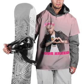 Накидка на куртку 3D с принтом Любимый Егорка в Тюмени, 100% полиэстер |  | black star | egor kreed | rap | rep | блэк стар | егор крид | ек | исполнители | исполнитель | музыка | реп